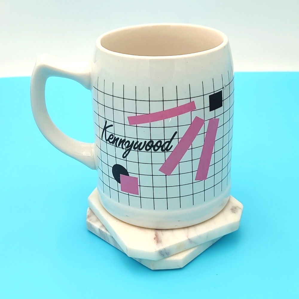 Kennywood Amusement Park Roller Coaster Pittsburgh Vintage 1986 Mug